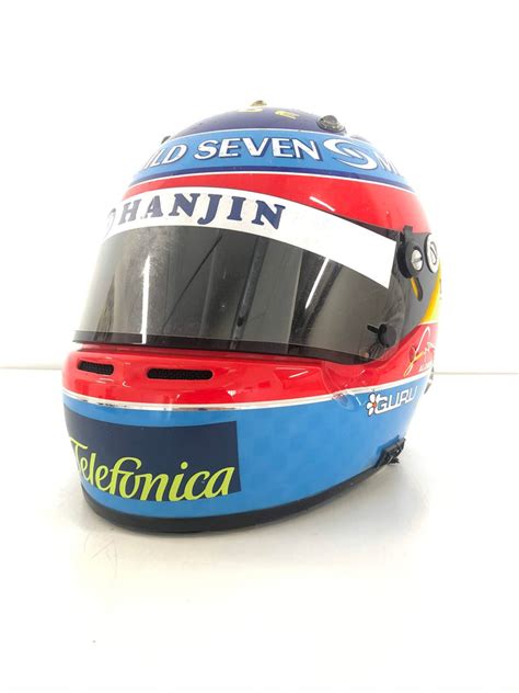 2004 Fernando Alonso race used Helmet – Formula 1 Memorabilia