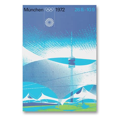 Munich 1972 Olympic Games Poster