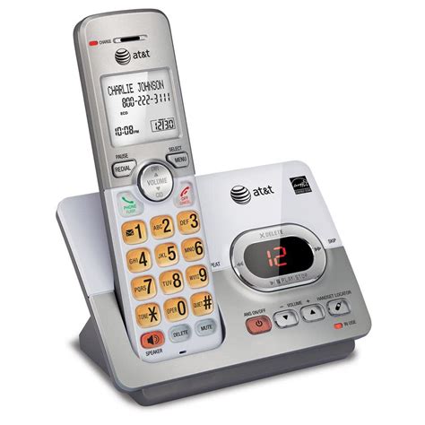 AT and T DECT 6.0 Expandable Cordless Phone with Caller ID EL52103 ...