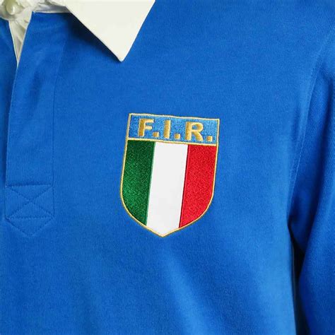 ITALY RUGBY UNION SHIRT VINTAGE JERSEY - Vintage Rugby Shirts