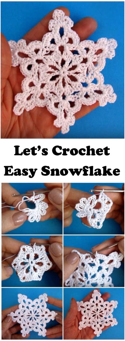 ilove-crochet | Schneeflocken häkeln, Weihnachten häkeln, Häkeln