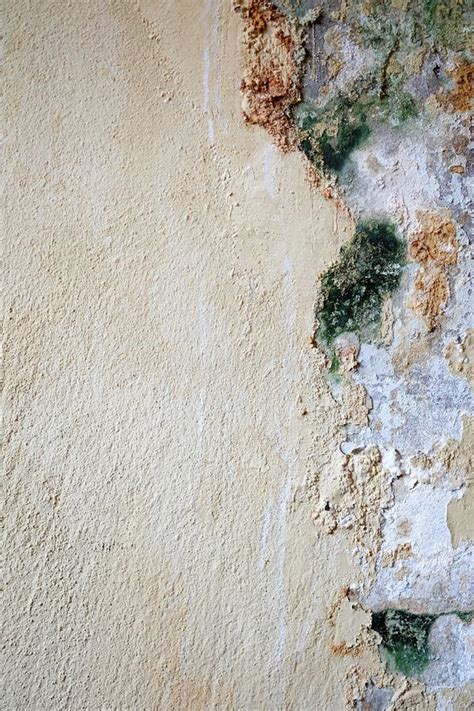 Old Paint Peeling Plaster Walls Stock Image - Image of cement, antique ...