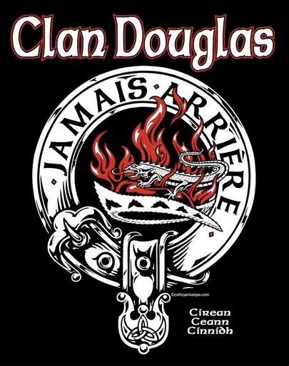 douglas clan crest | scottish clan crest t shirts clan douglas crest badge v neck t shirt ...