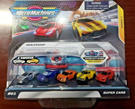 Micro Machines 2020 Series 1 - World Packs - #1 Super Cars **CHROME RARE CHASE** | eBay