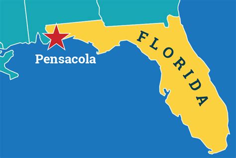 Interactive Map Of The Pensacola Area | Maps Of Florida