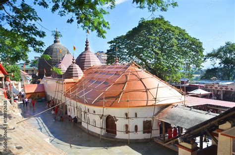 The Kamakhya Temple - Hindu temple dedicated to the mother goddess Kamakhya in Guwahati city in ...