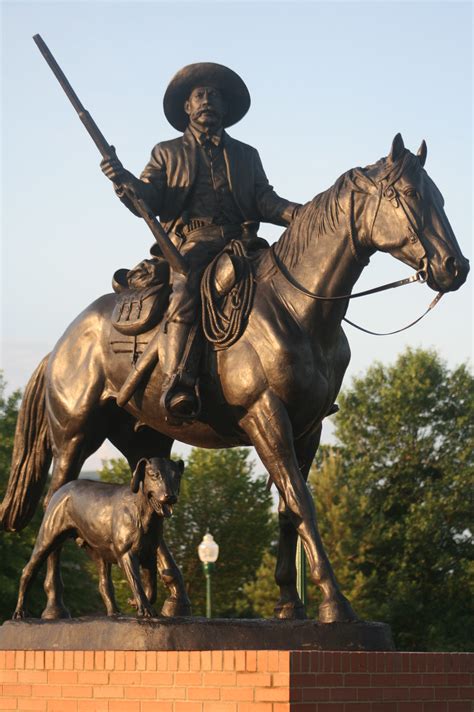 Reeves, Bass - Equestrian statues