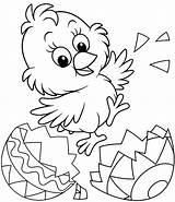 Little Chick Easter Coloring Page  Free Printable Pages sketch template