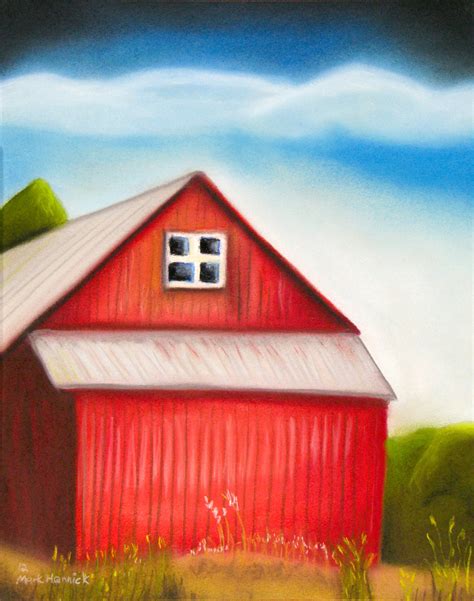 Red Barn Drawing at PaintingValley.com | Explore collection of Red Barn Drawing