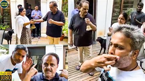 SPB's Happy Moments with his Family - UNSEEN VIDEO | SPB's Home Tour Video | SP Charan - YouTube