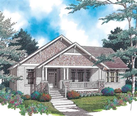 Craftsman Plan with Front Porch - 69261AM | Architectural Designs ...