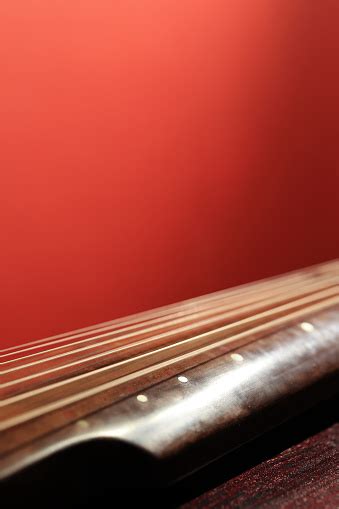 Gu Zheng The Zheng Is A Traditional Chinese Musical Instrument Stock Photo - Download Image Now ...