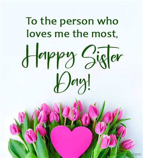 100+ Happy Sisters Day Wishes, Captions and Quotes | WishesMsg