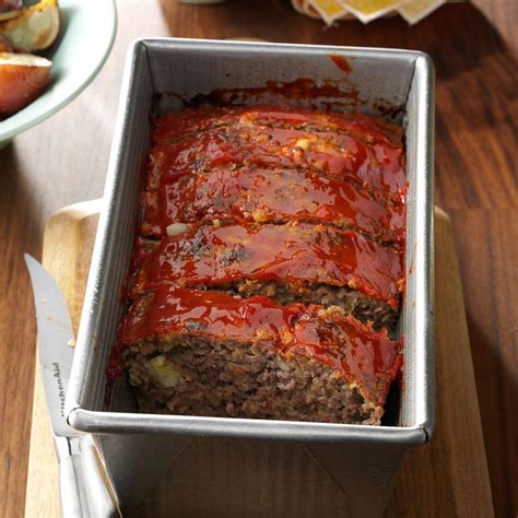 Meat Loaf with Oatmeal Recipe | Taste of Home