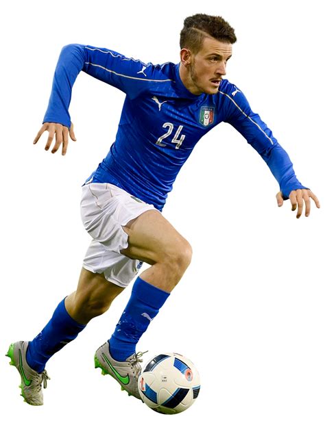 Alessandro Florenzi Italy football render - FootyRenders