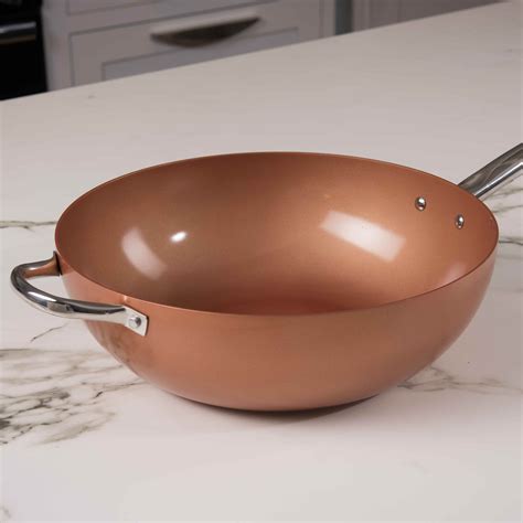 Copper Chef Wok with Tempered Glass Lid Reviews