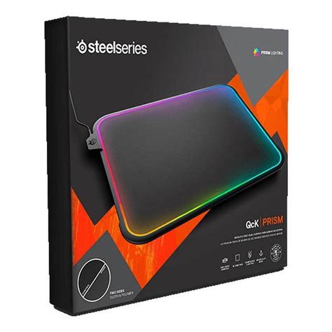 SteelSeries QcK Prism RGB Gaming Mouse Pad - 63391 | Mwave