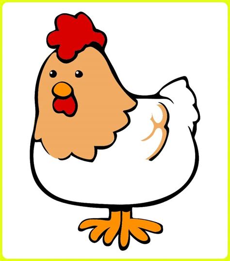 Gambar Ayam Betina Kartun Berwarna / 10 Cara Menggambar Ayam Dengan Mudah Tk Nu 01 Kendit ...