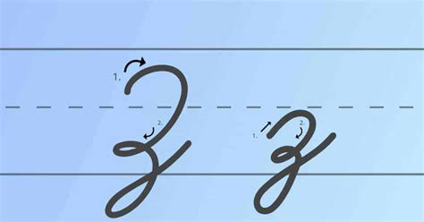 How to Write Cursive Z [Worksheet + Tutorial]