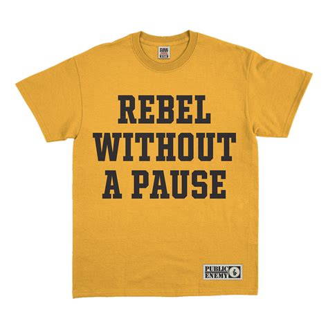 Rebel Without A Pause T-Shirt – Public Enemy Official Store