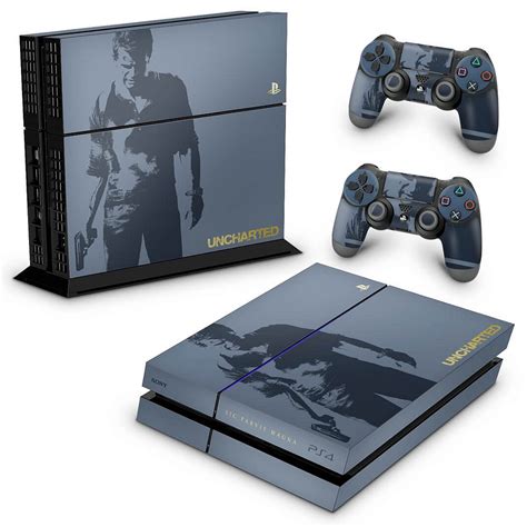 Ps4 Fat Skin - Uncharted 4 Limited Edition - Pop Arte Skins