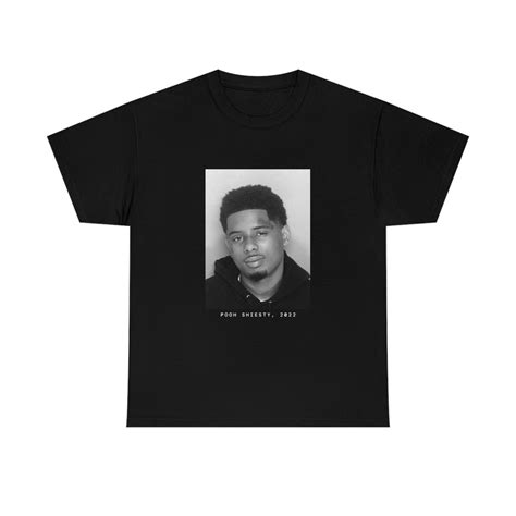 Pooh Shiesty 2022 Rapper Mugshot Tee - Etsy