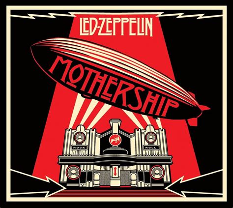 Mothership | Led zeppelin albums, Rock album covers, Music album covers