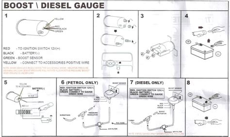 Glowshift Boost Gauge Wiring Diagram