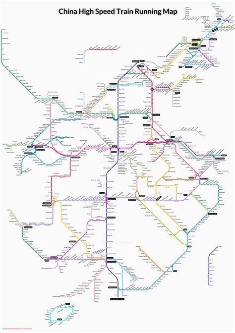 China High Speed Train Running Map 2022 | life-china