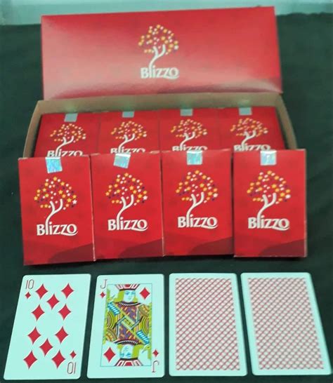 285 Gsm Art Board BLIZZO PLASTIC COATED PLAYING CARD at Rs 320/dozen in Bengaluru