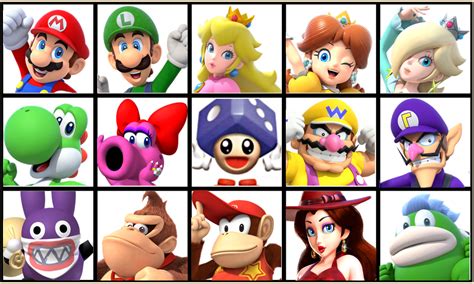 My ideal Mario Party Superstar roster : r/MARIOPARTY