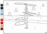Hula Hoop Color By Number  Free Printable Coloring Pages sketch template