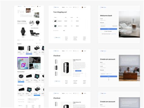 Concept design for e-commerce online marketplace by Shohrux on Dribbble