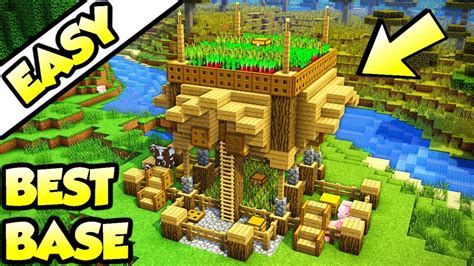 【ベストコレクション】 best minecraft survival base ideas 296509-How to build the ...