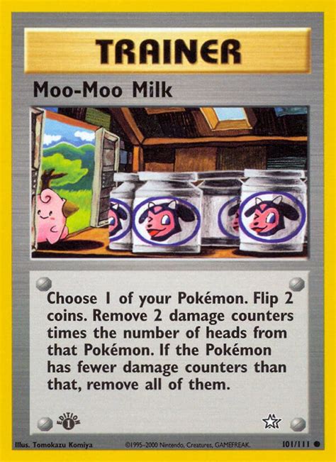 Moo-Moo Milk - Neo Genesis - Pokemon
