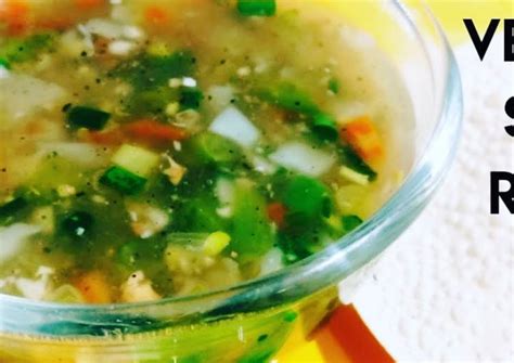 Easiest Way to Cook Tasty Mix Veggies Soup Recipe - Delicous Food