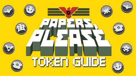 Papers, Please Tokens - Gamespedition.com