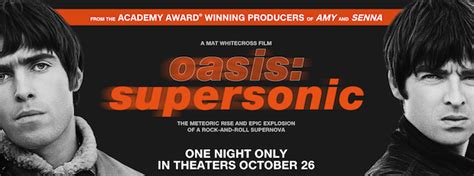 Oasis Documentary To Screen In US Theaters For One Night Only