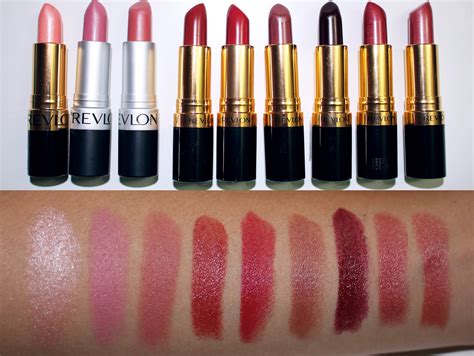 Revlon Super Lustrous Lipsticks Review