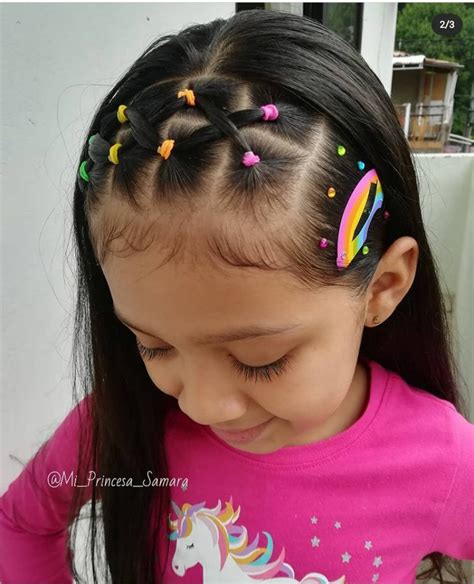 22 Easy Rubber band Hairstyles For Kids - The Glossychic