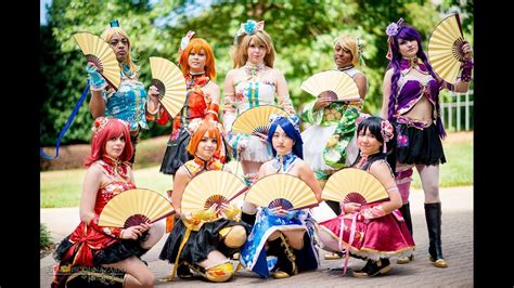 Love Live Cosplay Group!! Anime Weekend Atlanta VLOG#2 - YouTube