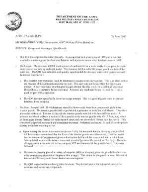 Memorandum For 15 6 Investigation Fillable Form - Fill and Sign ...