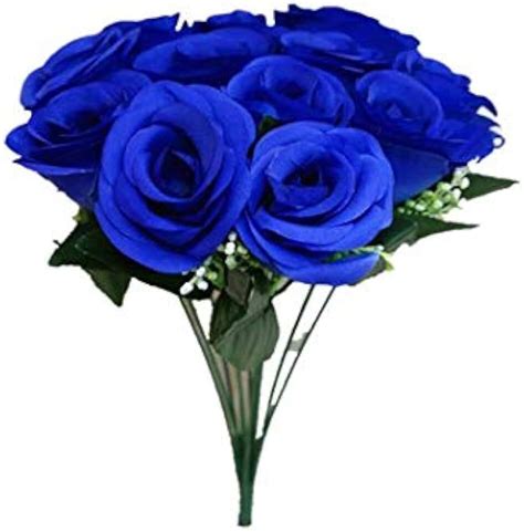 Royal Blue Silk Flowers Wholesale ~ Hydrangea Bushes Centerpieces | Bodemawasuma