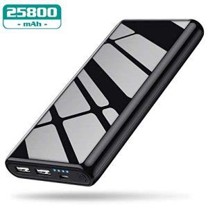 VOOE Powerbank 25800 mAh, 【2019 Neuste Modell 】 Externer Akku Große ...