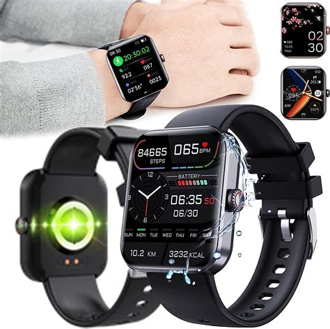 Amazon.com: Wolf Notch Smart Watch Blood Sugar for Women,Wolfnotch Diabetic Smartwatch,Suga Pro ...