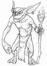 Gremlins Coloring Pictures Printable Pages sketch template