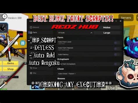 RedZ Hub (Keyless)Roblox Script | New Blox Fruit Script Update Best ...