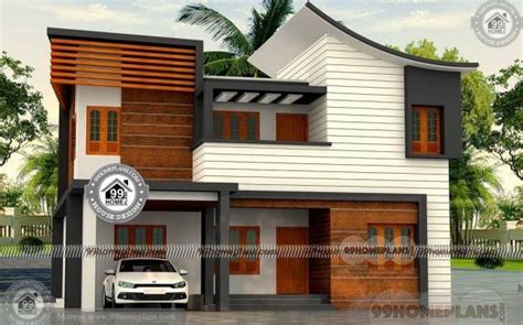 Low Cost Kerala House Plans with Photos | 50+ Modern Home Designs