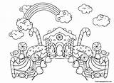 Candyland Coloring Pages Printable For Free Download sketch template