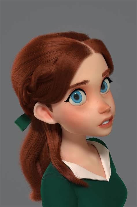 3D Character by miacat7 on DeviantArt | Character design animation, 3d character, Maya character ...